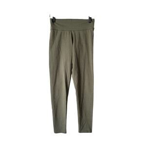 Aerie Army Green Leggings, Small Short